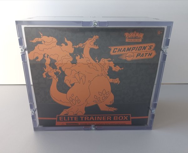 Schutzbox/Case Plus für Pokemon Top Elite Trainer Box z.B Weg des Champs