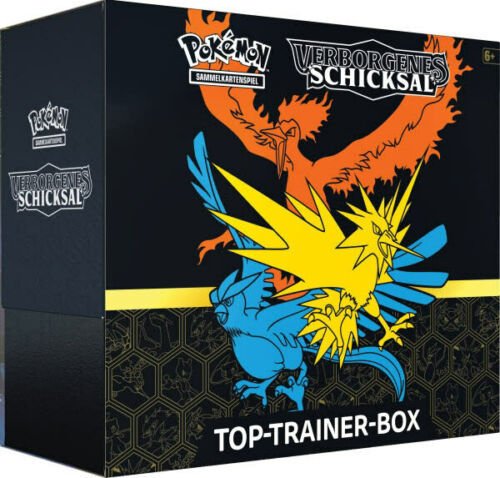 Pokemon Verborgenes Schicksal Top Trainer Box deutsch