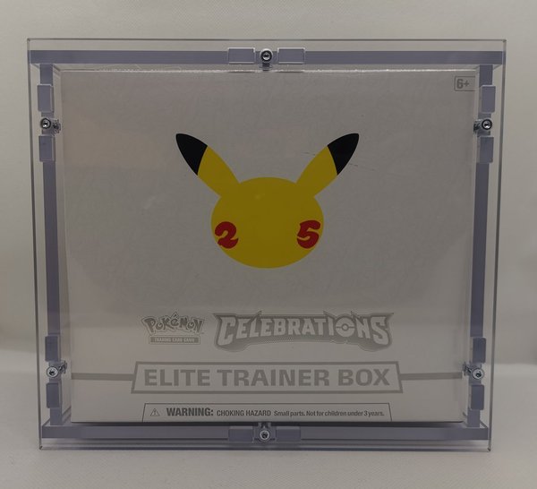 Schutzbox Case für Pokemon Top Elite Trainer Box z.B Celebrations