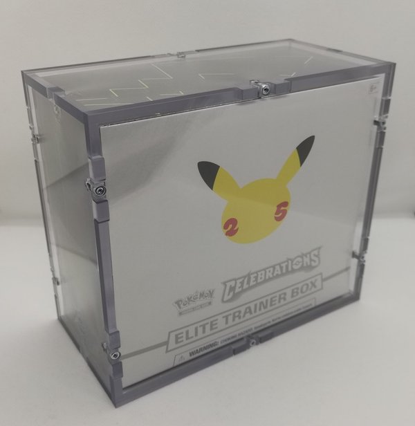 Schutzbox Case Plus für Pokemon Top Elite Trainer Box z.B Celebrations